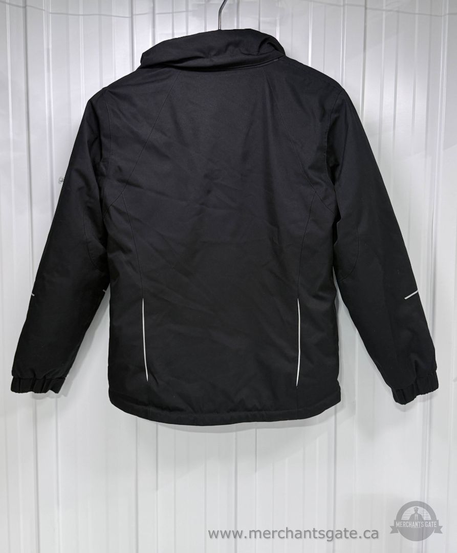 Wetskins Women’s Black Outdoor Jacket with Reflective Trim Size Medium