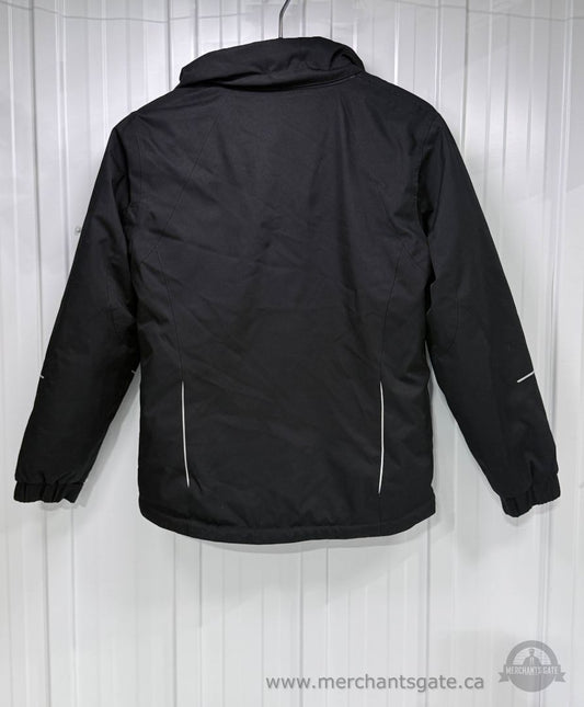 Wetskins Women’s Black Outdoor Jacket with Reflective Trim Size Medium