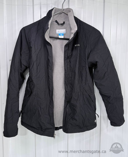 Columbia Sportswear Women’s Black Fleece-Lined Jacket Size Small