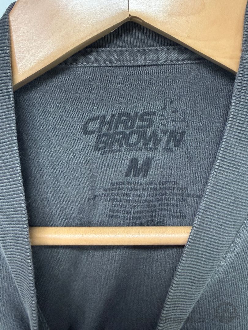 Chris Brown 11:11 Tour 2024 Original Concert T-Shirt Size Medium