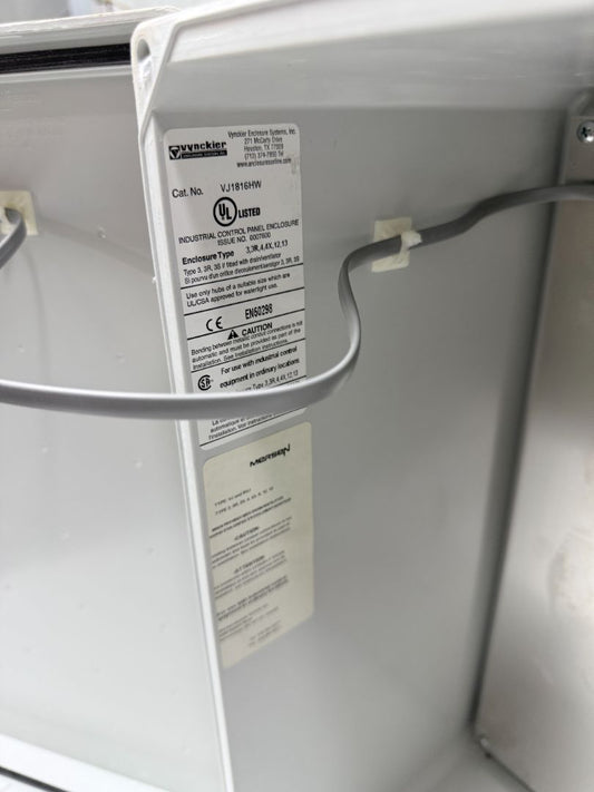 Delta VFD-M 3.7kW 575V 3-Phase Variable Frequency Drive in Weatherproof Vynckier Enclosure