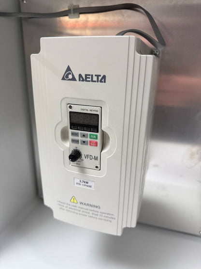 Delta VFD-M 3.7kW 575V 3-Phase Variable Frequency Drive in Weatherproof Vynckier Enclosure