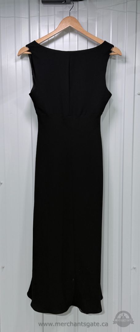 Jones New York Women’s Black Sleeveless Full-Length Formal Dress Size 6