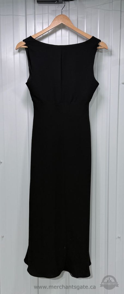 Jones New York Women’s Black Sleeveless Full-Length Formal Dress Size 6