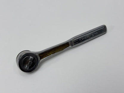 Vintage Craftsman V-Series 1/4" Drive Ratchet – Forged in USA