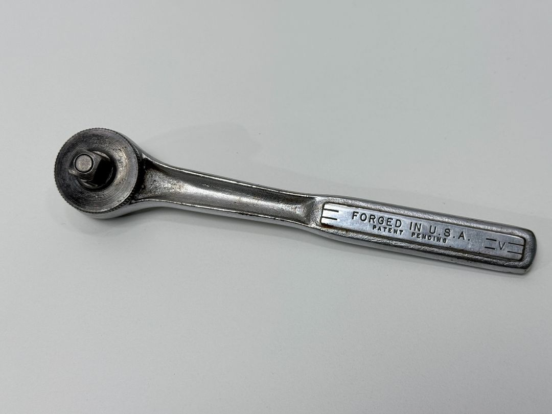 Vintage Craftsman V-Series 1/4" Drive Ratchet – Forged in USA