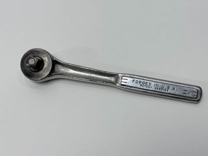 Vintage Craftsman V-Series 1/4" Drive Ratchet – Forged in USA