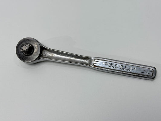 Vintage Craftsman V-Series 1/4" Drive Ratchet – Forged in USA