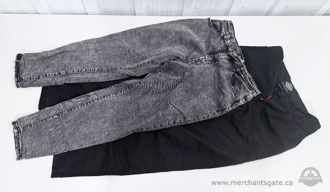Men’s Pants Lot Size 28 x 30 - Buffalo David Bitton Jeans and Dickies FLEX Pants