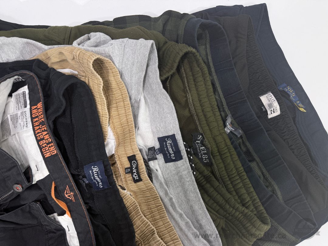 8 Pairs - Men’s Size XL Sport Pants Joggers Sweatpants and Cargo Pants Lot