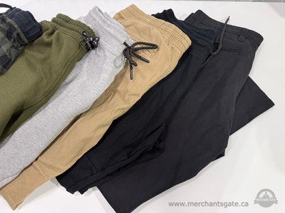 8 Pairs - Men’s Size XL Sport Pants Joggers Sweatpants and Cargo Pants Lot