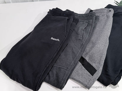 6 Pairs - Men’s Size Large Sweatpants and Joggers Lot - Bench Fila Kyodan