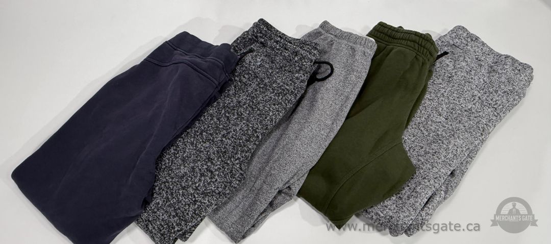 5 Pairs Men’s Medium and Large Sweatpants Joggers Lot - Nike Roots Bench