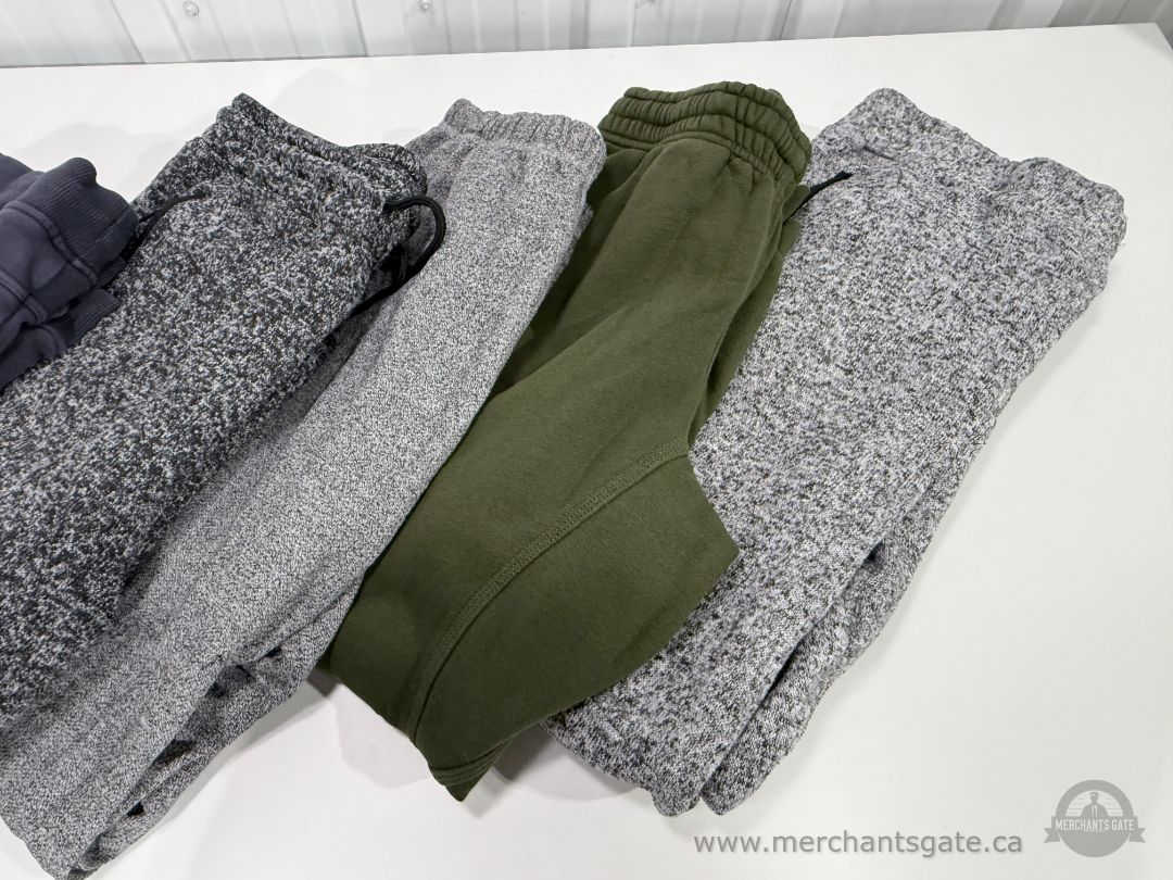 5 Pairs Men’s Medium and Large Sweatpants Joggers Lot - Nike Roots Bench