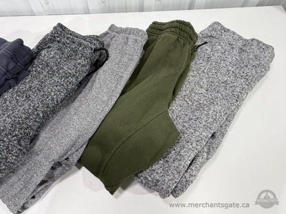5 Pairs Men’s Medium and Large Sweatpants Joggers Lot - Nike Roots Bench