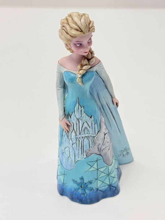 Disney Showcase Elsa Figurine "Fortress of Frost" Frozen Enesco