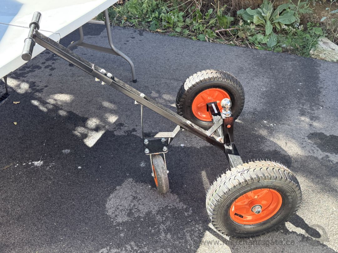 VEVOR Manual Trailer Mover Dolly - 1200 lb Capacity, 2-Inch Hitch Ball