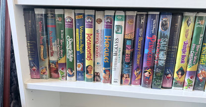 23 VHS Movie Lot Disney Classics Family Movies