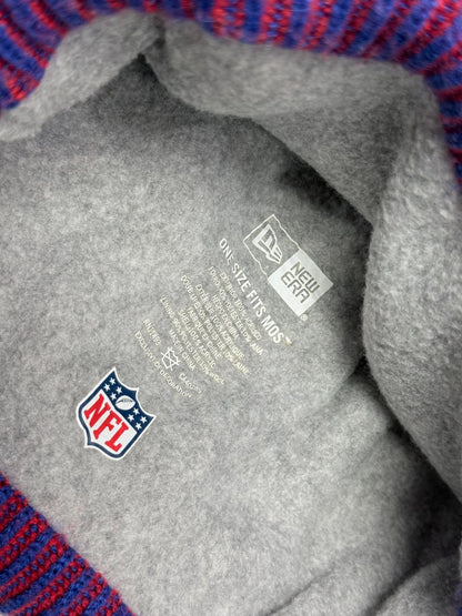 Buffalo Bills New Era NFL Knit Winter Hat Blue Red Pom Beanie
