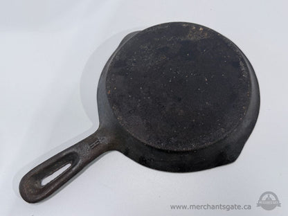 Vintage 6.5" Cast Iron Skillet Frying Pan Made in Taiwan