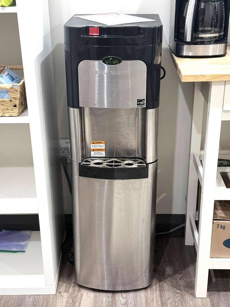 Viva Self-Cleaning Bottom Loading Water Cooler Dispenser Hot & Cold Stainless Steel