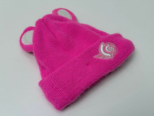 Toddler Ottawa Senators Pink Winter Sports Hat With Ears By New Era