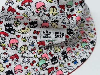 Adidas Hello Kitty And Friends Bucket Hat Sanrio Women One Size Limited Edition Collab