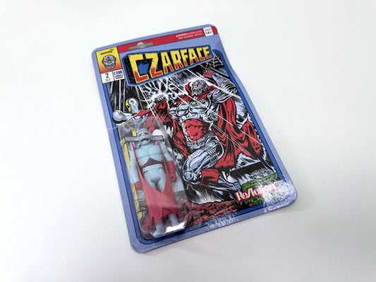 Czarface ReAction Super7 Action Figure Comic Cardback Collectible Hip Hop Collab