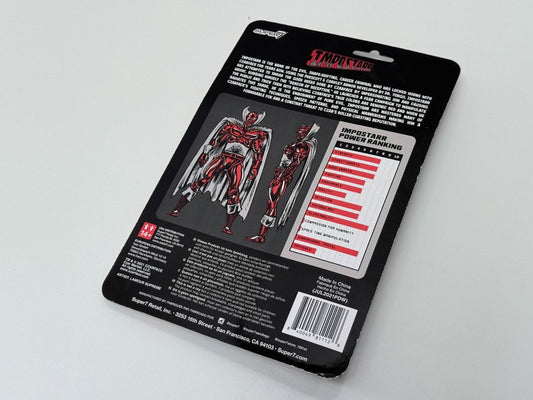 Super7 ReAction Impostarr Czarface 3.75" Figure NEW MOC – Sealed