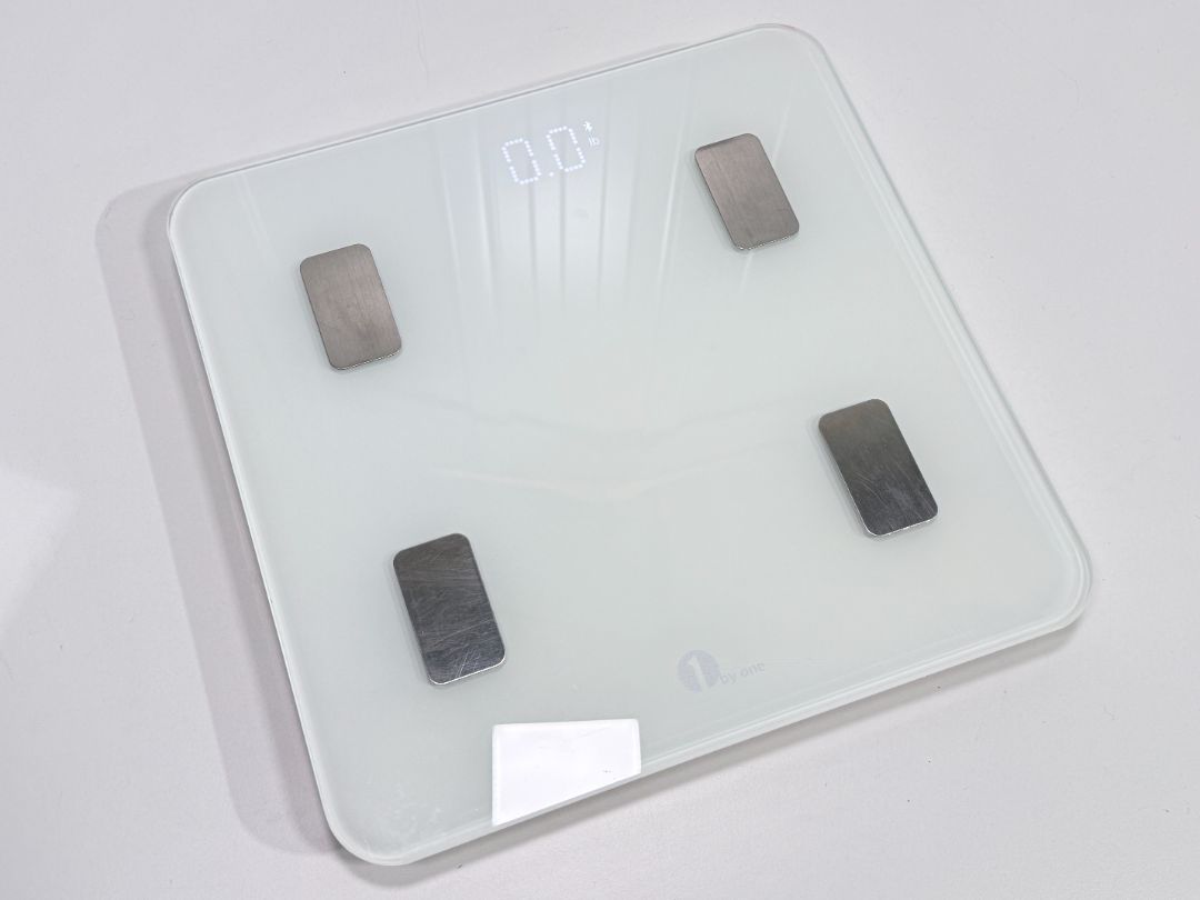 1byone Bluetooth Smart Digital Bathroom Scale Body Fat BMI Weight 400 lb