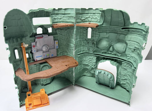Masters of The Universe Castle Grayskull Playset Rerelease Incomplete Vintage Style Toy