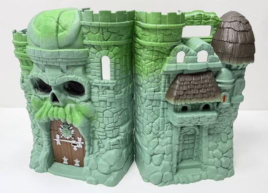 Masters of The Universe Castle Grayskull Playset Rerelease Incomplete Vintage Style Toy