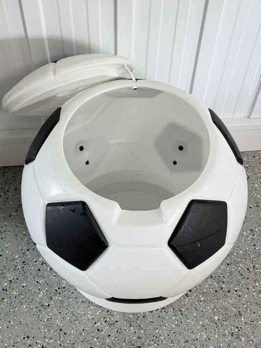 Little Tikes Soccer Ball Toy Chest – Kids Sports Storage Bin
