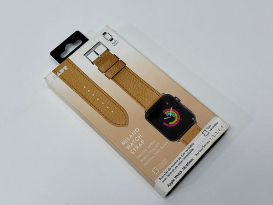 NEW Milano Genuine Leather Watch Strap For Apple Watch 38mm 40mm Series 1 2 4 5