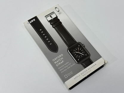 NEW Oxford Genuine Leather Watch Strap For Apple Watch 42mm 44mm Series 1 2 3 4