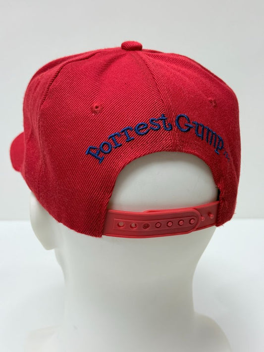 Bubba Gump Shrimp Co Red Snapback Hat Forrest Gump Movie Memorabilia Adjustable Cap