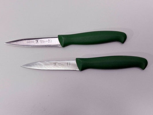 Pair of J.A. Henckels 3.5" Paring Knives German Stainless Steel