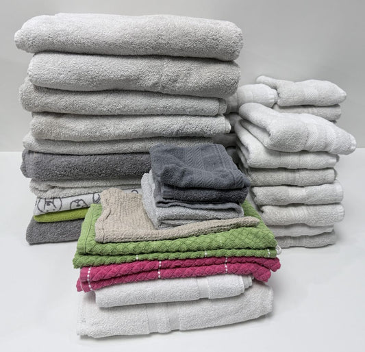 Ralph Lauren Mixed Towel Lot – 39 Pieces Total