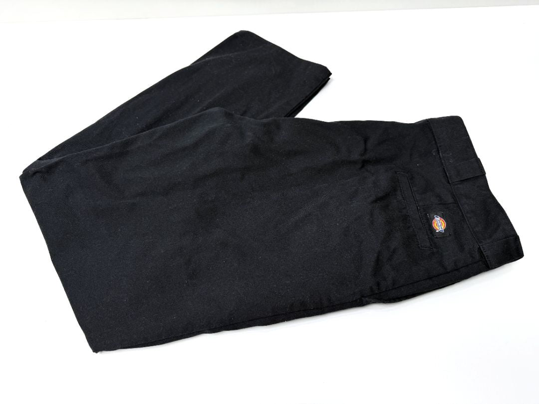 New Dickies 874 Original Fit Black Work Pants 42x34 Durable Polyester Cotton Blend