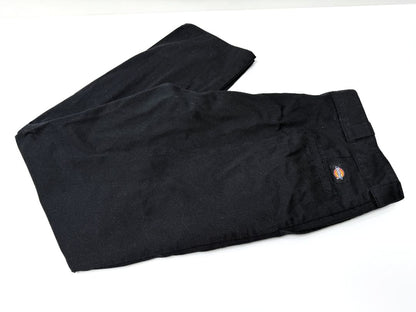 New Dickies 874 Original Fit Black Work Pants 42x34 Durable Polyester Cotton Blend