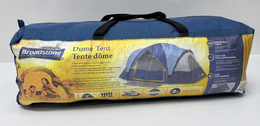 Broadstone 7-Person Dome Tent with Rainfly and Divider