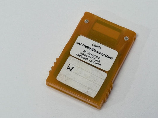 Hip Gear Nintendo GameCube 16MB Memory Card GC LM481