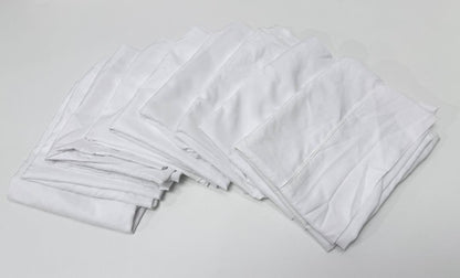 Slumberchill Standard Pillowcases Set of 9 60 Cotton 40 Tencel White