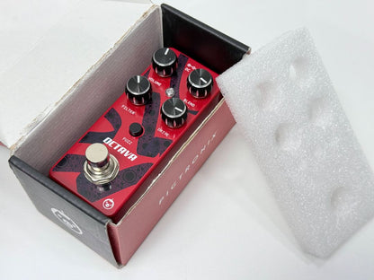 Pigtronix Octava Micro Guitar Pedal Octave Fuzz Effect New In Box