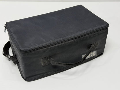 Music Mate Double Sided Cassette Carry Case Black