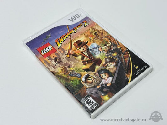 Nintendo Wii LEGO Indiana Jones 2 The Adventure Continues Tested Working