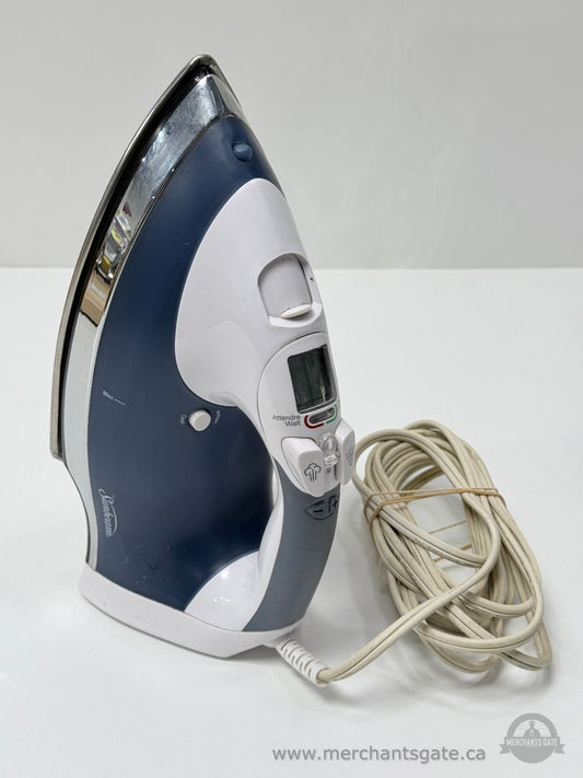 Sunbeam Steam and Dry Iron Model 4267 033 Digital Controls Household Appliance