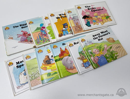 Children’s World Hardcover Book Lot by Moncure — 11 Classic Kids Stories