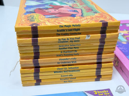 Large Disney Kids Book Lot • Little Mermaid Series • Princess • Frozen • Tinker Bell