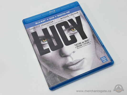 Lucy (Scarlett Johansson, Morgan Freeman) Blu-ray + DVD + Digital HD